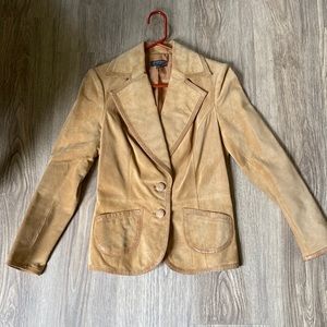 Suede Blazer